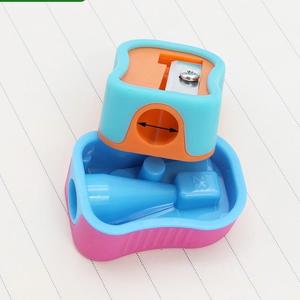 Fournisseur en gros de papeterie, nouveaux <span class=keywords><strong>taille</strong></span>-crayons BASY uniques, bon marché, à trou unique, amusants, mécaniques, en plastique et en métal, carrés, fabriqués en usine - Product Image 5