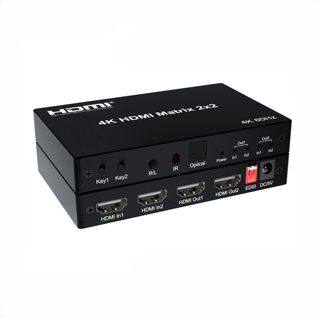 Lengtion for 2x2 Matrix Switch-2-in 2-out Video Switching Processor
