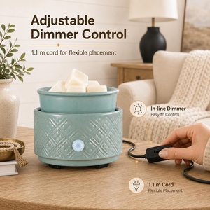 Quemador de Cera Aromática de Cerámica para Aceites Esenciales Calentador Eléctrico de Aromaterapia para Decoración del Hogar - Product Image 6