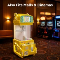 LECHUANG Distributeur automatique intelligent à griffes avec lecteur de cartes, unité de jeu d'arcade de capture de prix pour centre de jeux, centre commercial et centre de divertissement familial
