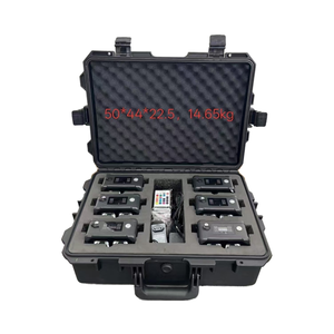 Sans fil 4x20W RGBWA UV 6in1 Lumière <span class=keywords><strong>LED</strong></span> étanche 6-Packed ABS Suitcase <span class=keywords><strong>DMX</strong></span> Control for DJ Stage Wedding Event Battery Powered - Product Image 3