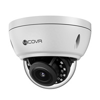 Cámara de Seguridad CCTV 4COVR 8Mp con Sensor Sony, PoE, Detección Facial por IA, Visión Nocturna, Audio, para Hogar y Comercios