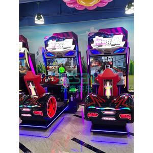 Machine de jeu de course automobile à monnayeur haute performance Lesen pour centre de divertissement, simulateur de conduite vidéo - Product Image 5