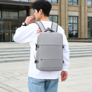 กระเป๋าเป้สะพายหลังแล็ปท็อป USB แฟชั่นกันน้ำสำหรับกลางแจ้งออกแบบโลโก้ได้ทุกวัน - Product Image 6