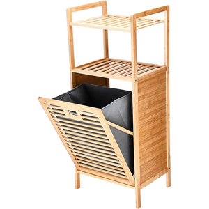 <span class=keywords><strong>Panier</strong></span> à <span class=keywords><strong>linge</strong></span> moderne et écologique LG, pliable, boîte de rangement à 3 compartiments, <span class=keywords><strong>double</strong></span> <span class=keywords><strong>panier</strong></span> à <span class=keywords><strong>linge</strong></span> - Product Image 2