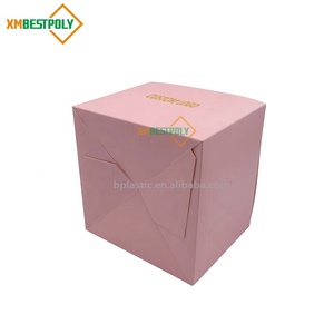 Caja de Papel Plegable con Fondo Automático Personalizada para Panadería, Postres, Pasteles, Pan, Cajas de Embalaje de Cartón de Grado Alimenticio - Product Image 5