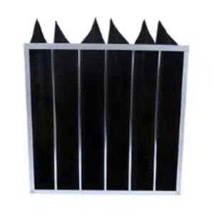 Filtres à sacs en fibre de verre Merv 15 à 8 poches 20x24x21 pour stand de tir intérieur - Product Image 3