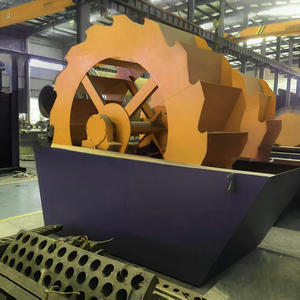 High Capacity Industrial Bucket <b>Wheel</b> Sand <b>Washing</b> <b>Machine</b> AC Motor 5-10t/h for Mining Quarry Aggregate Gravel Processing - Product Image 5