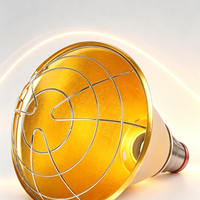 Lampe chauffante pour bétail, lampe chauffante pour poulailler avec grille de protection