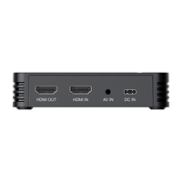 Grabadora de Video Ezcap288P Independiente HD para Juegos, Grabadora de Video HDMI AV FHD 1080P con Soporte para Micrófono, Compatible con Transmisión de DVD y VHS