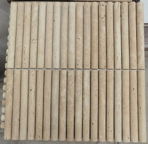 Bianco Carrara Carreaux <span class=keywords><strong>de</strong></span> mur en mosaïque <span class=keywords><strong>de</strong></span> travertin en <span class=keywords><strong>marbre</strong></span> cannelé Panneaux <span class=keywords><strong>de</strong></span> <span class=keywords><strong>porte</strong></span> polis Douche Garantie 1 an Garniture <span class=keywords><strong>de</strong></span> crayon personnalisée - Product Image 3