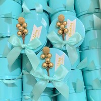 Meilleure boîte en étain avec couvercle amovible, conteneur cylindrique en métal pour boucles d'oreilles, colliers, pierres précieuses, montres, lunettes, étui en PVC, boîte à bijoux de mariage