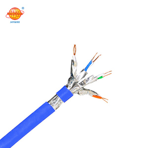 Jinhuanyu SFTP-HSYVP Mạng Cáp CAT5e CAT6 sợi cáp 24AWG đồng nguyên chất 4 cặp 100MHz Gigabit <span class=keywords><strong>Ethernet</strong></span> trung tâm dữ liệu CCTV - Product Image 4