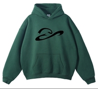 Peso pesado de manga larga de gran tamaño YKH 350GSM Fleece Sudadera con capucha en blanco Logotipo personalizado Sudaderas con capucha coloridas de alta calidad para hombres