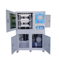 Máquina de Vulcanización Plana de Laboratorio DH-FV30B de 30 Toneladas con Pantalla Táctil para Pruebas e Investigación de Materiales de Caucho, Plástico, Pigmentos y Estabilizadores