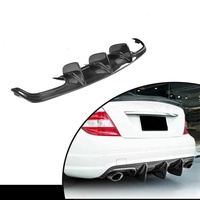 Diffuseur arrière en fibre de carbone W204 Classe C pour Mercedes-Benz W204 Classe C berline C63 AMG 2009-2011