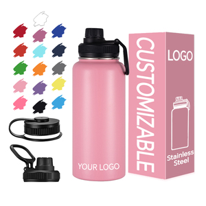 High Quality <b>Double</b> <b>Wall</b> Vacuum Insulated Stainless Steel Tumbler Custom Logo Leak-Proof BPA Free Sports Gym Water Bottle for - Product Image 1