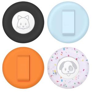 2025 Hot Sale <b>Silicone</b> <b>Rubber</b> Air Tag Dog Collar Holder GPS Tracking Cover for Dogs and Cats - Product Image 4