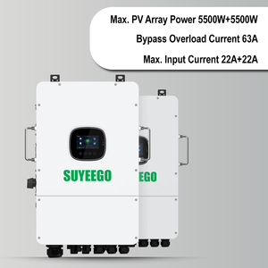 Controlador Solar Híbrido Monofásico MPPT SUYEEGO de 48 V, 8 kW, 10 kW, 12 kW para Sistemas de Energía Solar para el Hogar y el Motor - Product Image 1