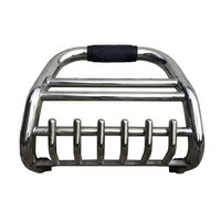 Nouveau Pare-chocs Avant 4x4 en Acier Inoxydable de Haute Qualité avec Barre de Protection et Grille, Attelage de Remorquage pour BYD Shark 6 Hilux Pickup, Fixation par Vis