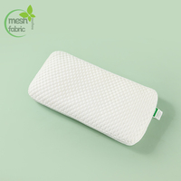 Oreiller ergonomique pour le cou pour adultes, respirant, en maille 3D, housse amovible et lavable, hauteur personnalisable