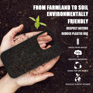 Dễ thương động vật thân thiện với môi trường điện thoại trường hợp đối với <span class=keywords><strong>iPhone</strong></span> 16e Samsung S25 S24 <span class=keywords><strong>iPhone</strong></span> 15 16 khắc mô hình rơm lúa mì điện thoại di động Bìa tùy chỉnh - Product Image 3