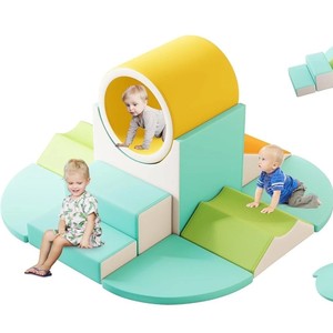 Combinaison de glisse et de ramper en mousse pour bébés, équipement d'entraînement sensoriel pour enfants de 4 à 6 ans - Product Image 1
