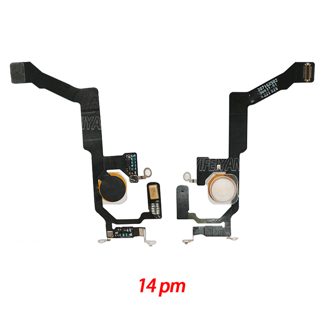 YIFEIYANG 7 Distance Flash Flex Cable for 11/12/13 Pro Max/14 Plus/14 Pro Max 12min LED Light Sensor Ambient Black CE Certified