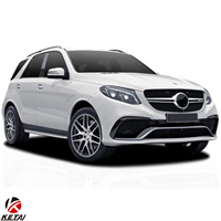 Kit carrosserie complet pour BENZ W166 AMG Line 2015-2019, style GLE63, lèvre avant, diffuseur arrière, jupes latérales, lifting