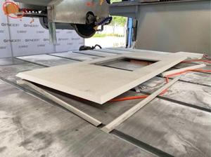 RBB HQ-3220DS Router CNC de Cinco Ejes para Grabado <span class=keywords><strong>en</strong></span> Piedra, Motor y Bomba de 29KW de Potencia, 400mm de Espesor Máximo, Tipografía Automática - Product Image 5