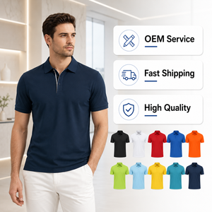 Polos Esenciales con Logotipo Personalizado, Económicos, de Secado Rápido, Corte Clásico, Fabricante Mayorista, Polos Directos de Fábrica - Product Image 1