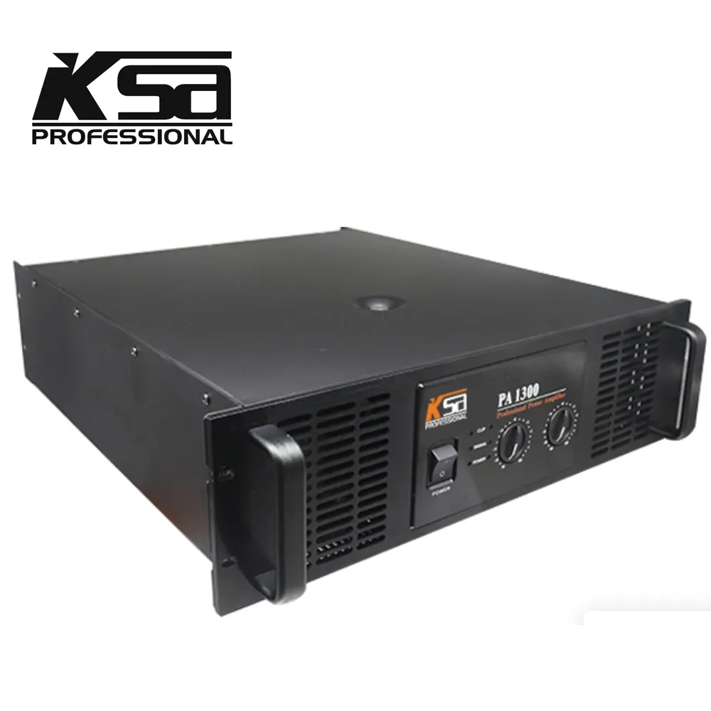 Penguat subwoofer permainan profesional, kualitas OEM dua cara H Kelas 1000w /1200w/1300w campuran tinggi volume rendah