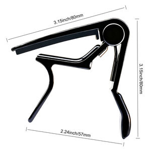 Capo Multifuncional <span class=keywords><strong>de</strong></span> Aluminio DEDO MA-16H para Guitarra, Bajo, Ukelele, <span class=keywords><strong>Banjo</strong></span> y Mandolina - Color Personalizado - Product Image 5