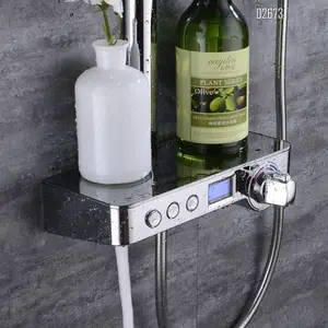 Mélangeur d'eau thermostatique numérique, outil de douche intelligent électronique 1 pièce