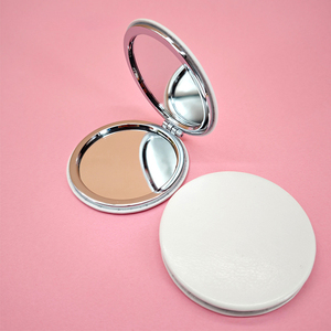 Wholesale Handle Mirror Pu Leather Soft Makeup Mirror Custom Logo Promotional Gifts for Beauty & Retail