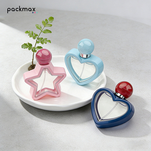 Star/Heart Shape Card-Type Fine Mist <b>Spray</b> <b>Bottle</b> Premium <b>Empty</b> Perfume <b>Bottle</b>, Travel Refillable Container, Cosmetic Packaging - Product Image 4