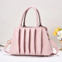 Tas Tangan Desainer Kulit PU Lembut Vintage Fashion Baru untuk Wanita Tas Bahu Berkualitas Tas Tangan Mewah Wanita Kapasitas Besar