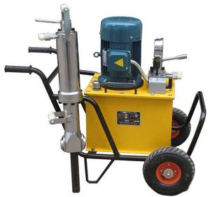 Electric motor rock splitter granite used hydraulic stone splitter explosives rock breakers