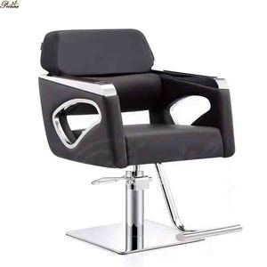 Fabrika doğrudan satış High-end kuaför sandalyesi paslanmaz çelik saç kesme <span class=keywords><strong>Salon</strong></span> sandalyesi - Product Image 2