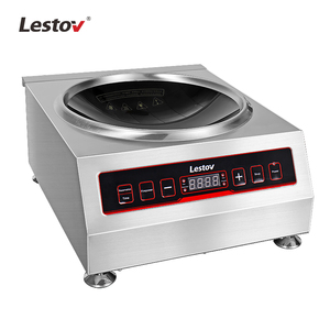 Lestov Tabletop thương mại cảm ứng đung với nhiều nút điều khiển nhà hàng cảm ứng chảo nồi - Product Image 4