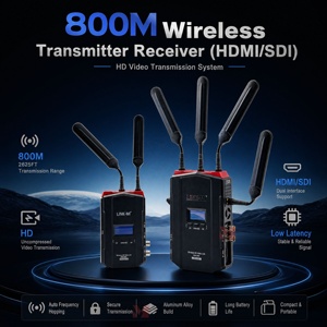 Émetteur-récepteur vidéo HDMI SDI sans fil 800m 1080P 60Hz à faible latence (<1ms) AES128/256 pour diffusion en direct - Product Image 1