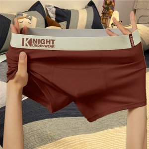 बड़े पाउच कपास लुभावनी पुरुष लड़के के अंडरवियर सेक्सी बॉक्सर सुंदर - Product Image 3