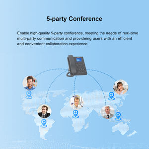 Vente chaude de téléphone SIP avancé pour les entreprises Système de téléphonie IP à faible coût VoIP V110W avec WiFi - Product Image 4