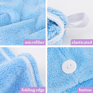 Custom logo <strong>Hair</strong> Towel Microfiber Quick Dry <strong>Microfibre</strong> <strong>Hair</strong> Drying Towel <strong>Wrap</strong> Turban Microfiber <strong>Hair</strong> Towel <strong>Wrap</strong> for Women - Product Image 3