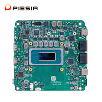 Placa base Piesia Nuc Intel Core Ultra 7 155H 2 * DDR5 96GB 2 * Lan 2HD/2Type-C AI IOT placa base Industrial para Robot AMR