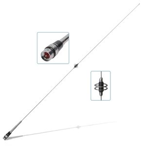 เสาอากาศมือถือแบบสองย่านความถี่ DP-CL2E/DPCL2E 144/430MHz 1.45ม. 4.75ฟุต เสาอากาศแบบแส้ - Product Image 1