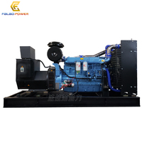 Günstiger Preis Yuxing 200kW 250kVA Offener Dieselgenerator mit Autostart ATS und Schalldämpfung Neues Design