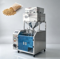 Máquina Automática de Empaquetado de Bolsas Preformadas de 3 Cabezales y 500g para Frutos Secos, Equipo de Empaquetado de Bolsas Doypack para Granos de Café