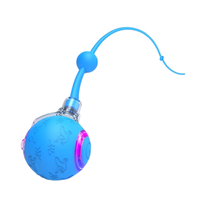 Juego silencioso recargable automático, juguetes para gatos <span class=keywords><strong>de</strong></span> interior azul aburrido, juguetes interactivos para mascotas con movimiento interactivo para gatitos - Product Image 1