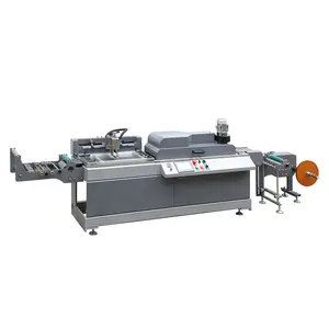 JDZ-2001 China Manufacturers 5m/Min High Speed Fully Automatic Letterpress Flat Screen Printing Machine For Clothing Care Label